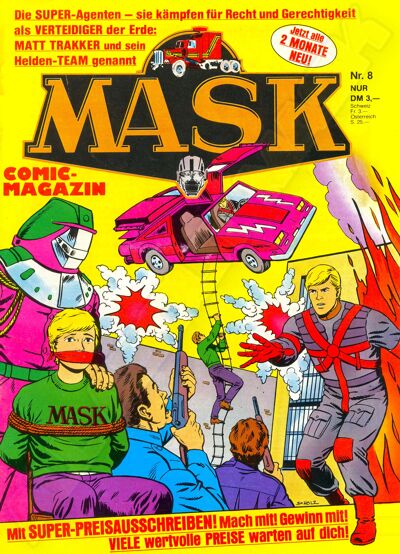 M.A.S.K. M.A.S.K. German comic no. 08 M.A.S.K. M.A.S.K. German comic no. 08